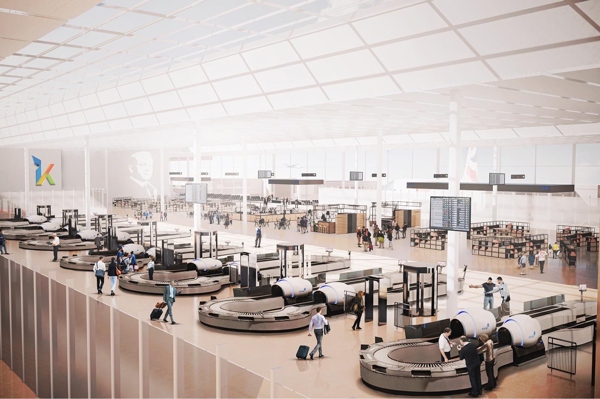 Kontrola bezpieczeństwa / Program inwestycyjny Katowice Airport 2024–2032