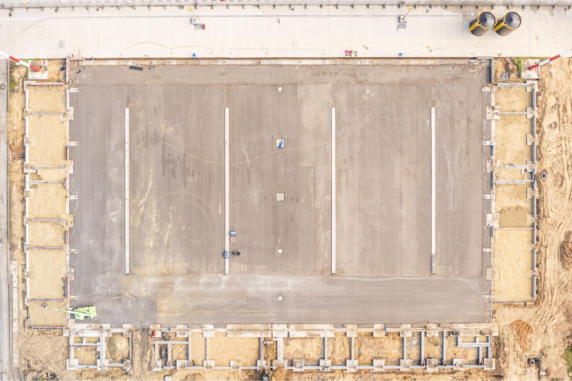 Maj 2025 - Budowa hangaru H4 / Program inwestycyjny Katowice Airport 2024–2032