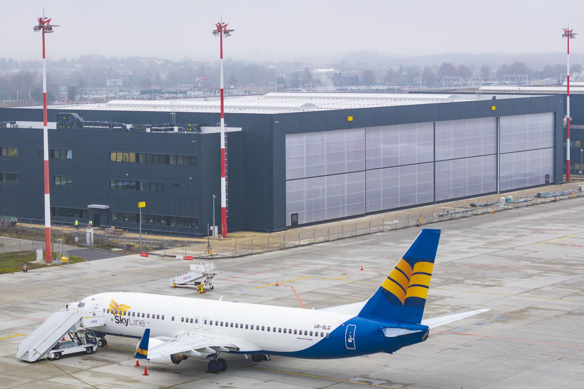 Grudzień 2025 - Budowa hangaru H4 / Program inwestycyjny Katowice Airport 2024–2032