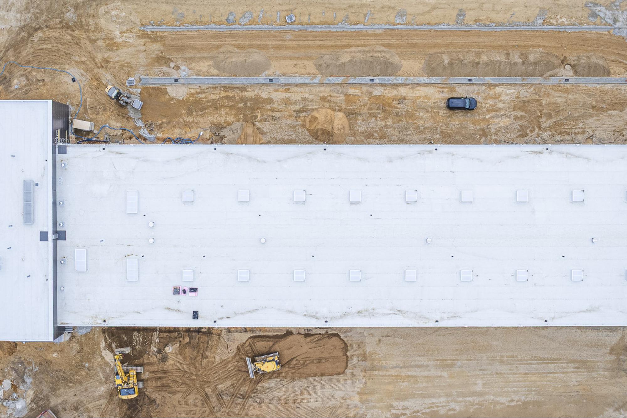 Marzec 2025 - Budowa nowej bazy służb utrzymania lotniska / Program inwestycyjny Katowice Airport 2024–2032