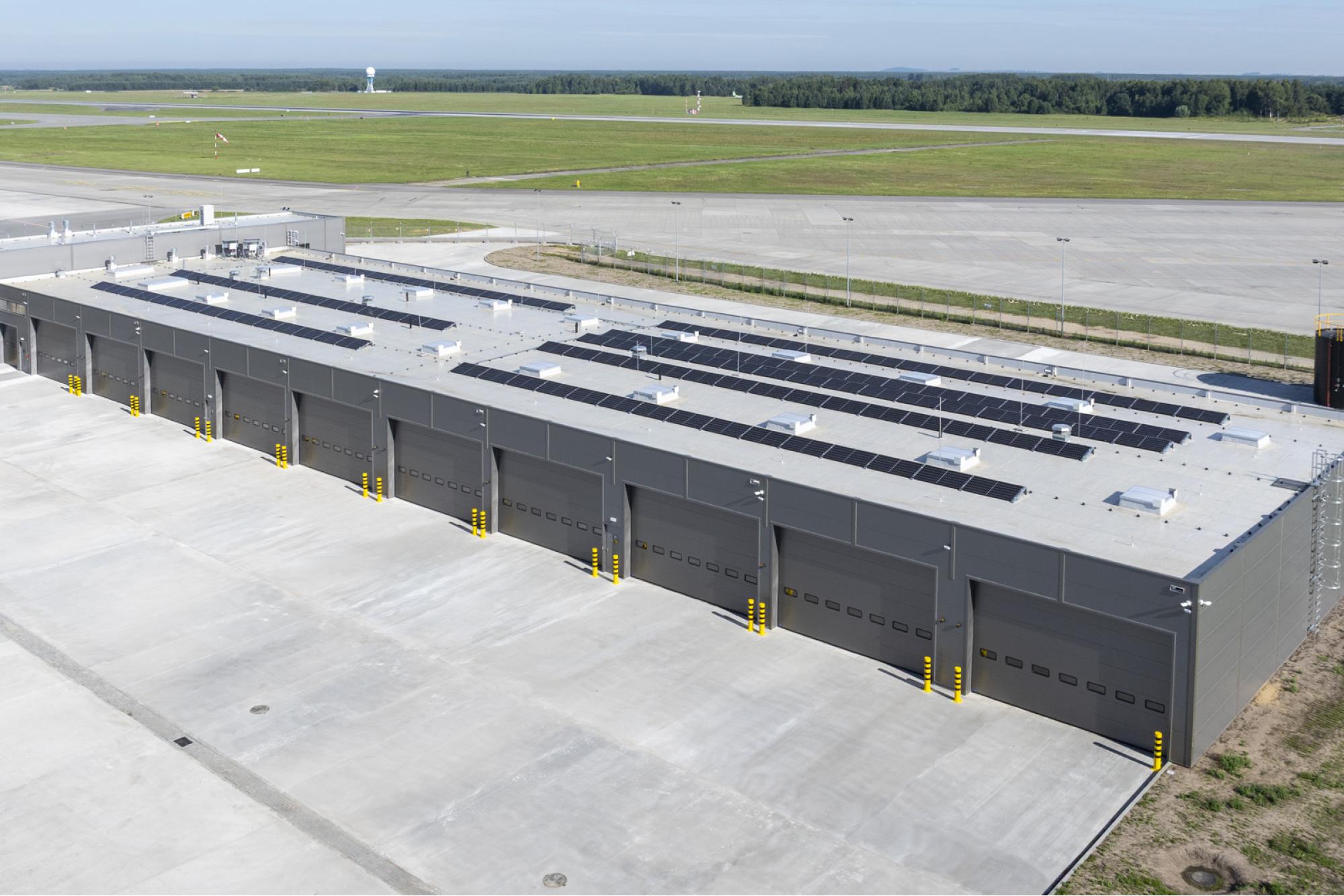 Lipiec 2025 - Budowa nowej bazy służb utrzymania lotniska / Program inwestycyjny Katowice Airport 2024–2032