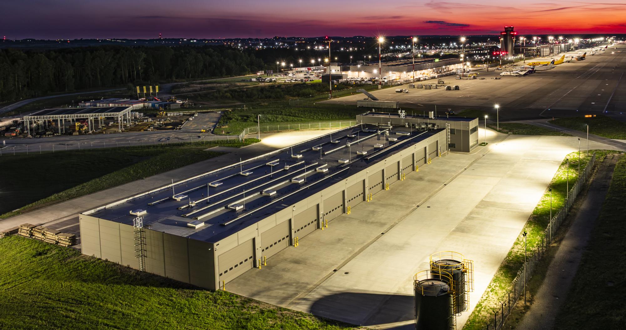 Nowa baza służb utrzymania lotniska / Program inwestycyjny Katowice Airport 2024–2032