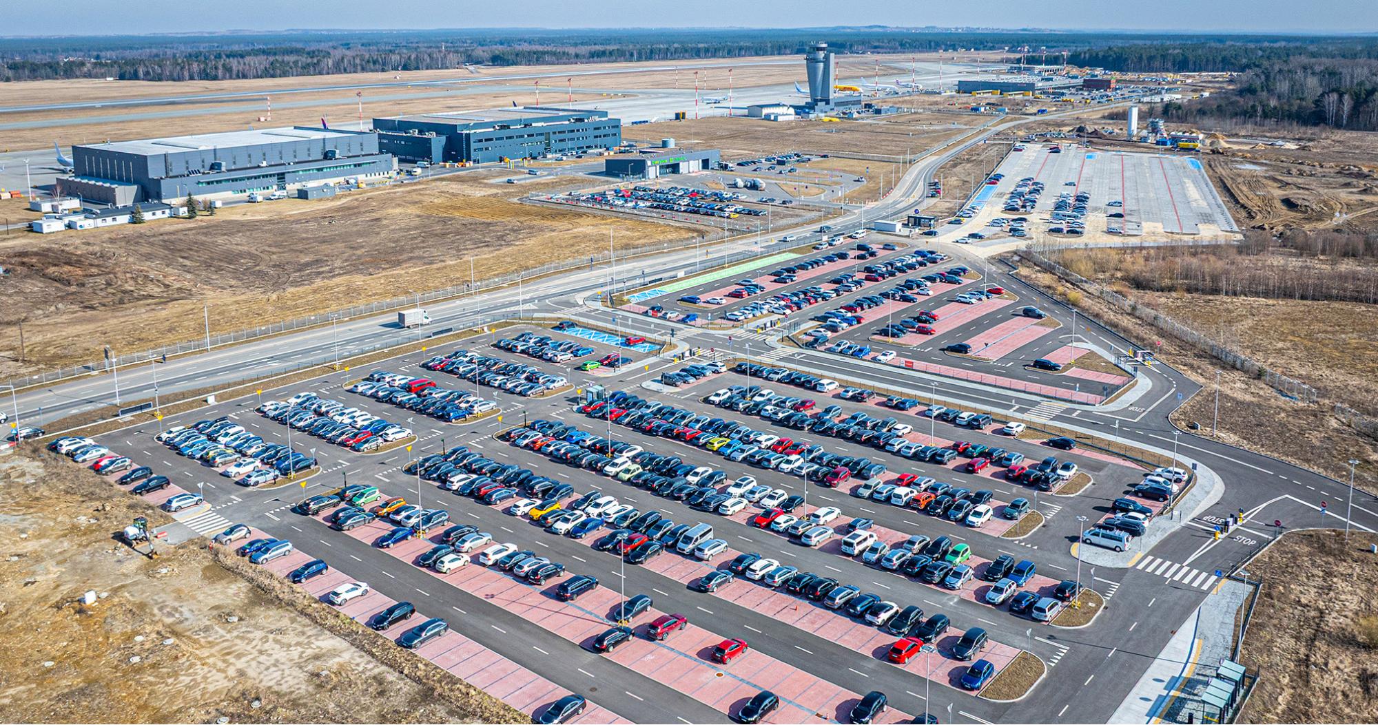 Parking P4 / Program inwestycyjny Katowice Airport 2024–2032