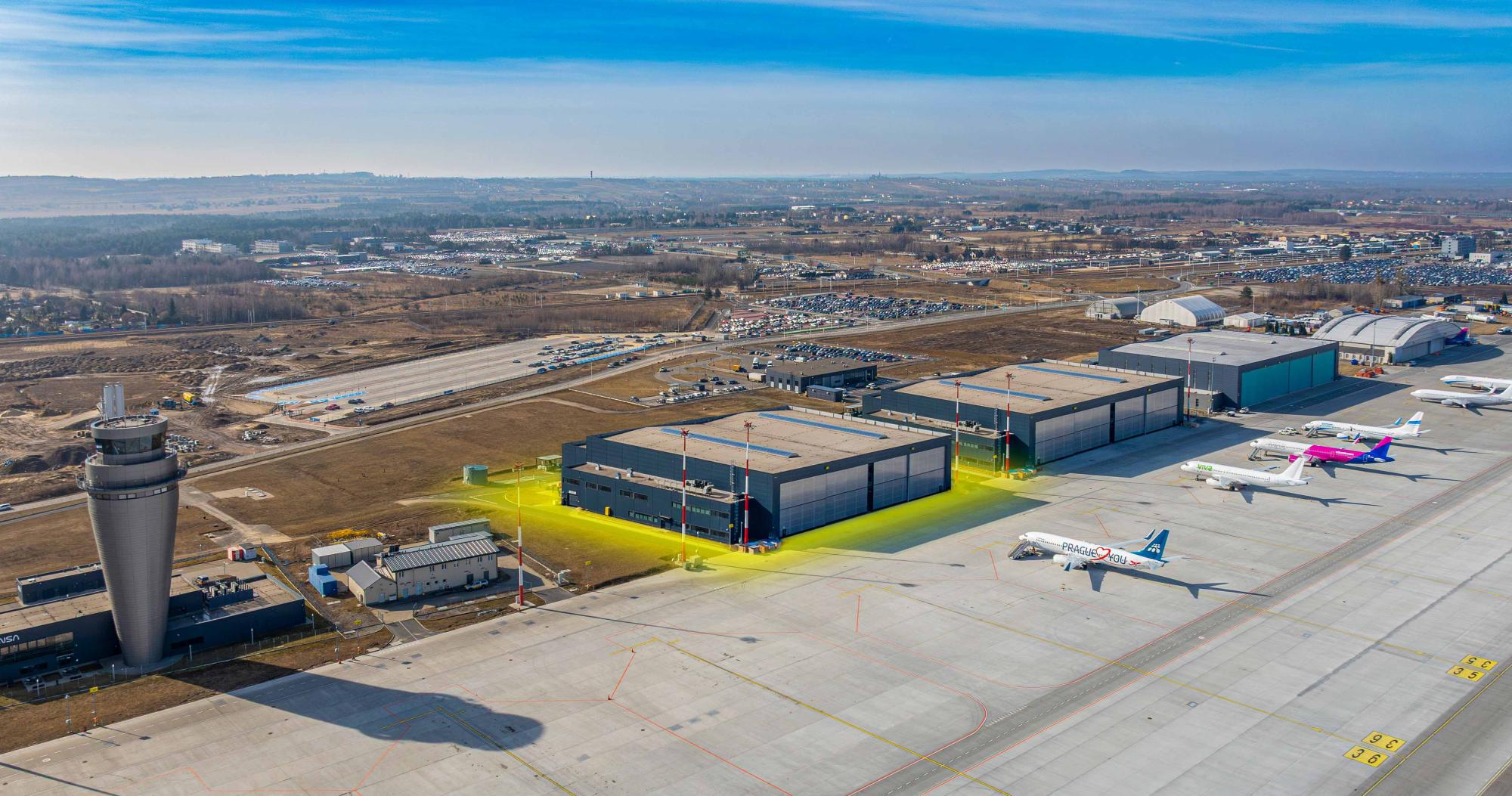 Rozpoczyna się budowa Hangaru H4 / Program inwestycyjny Katowice Airport 2024–2032