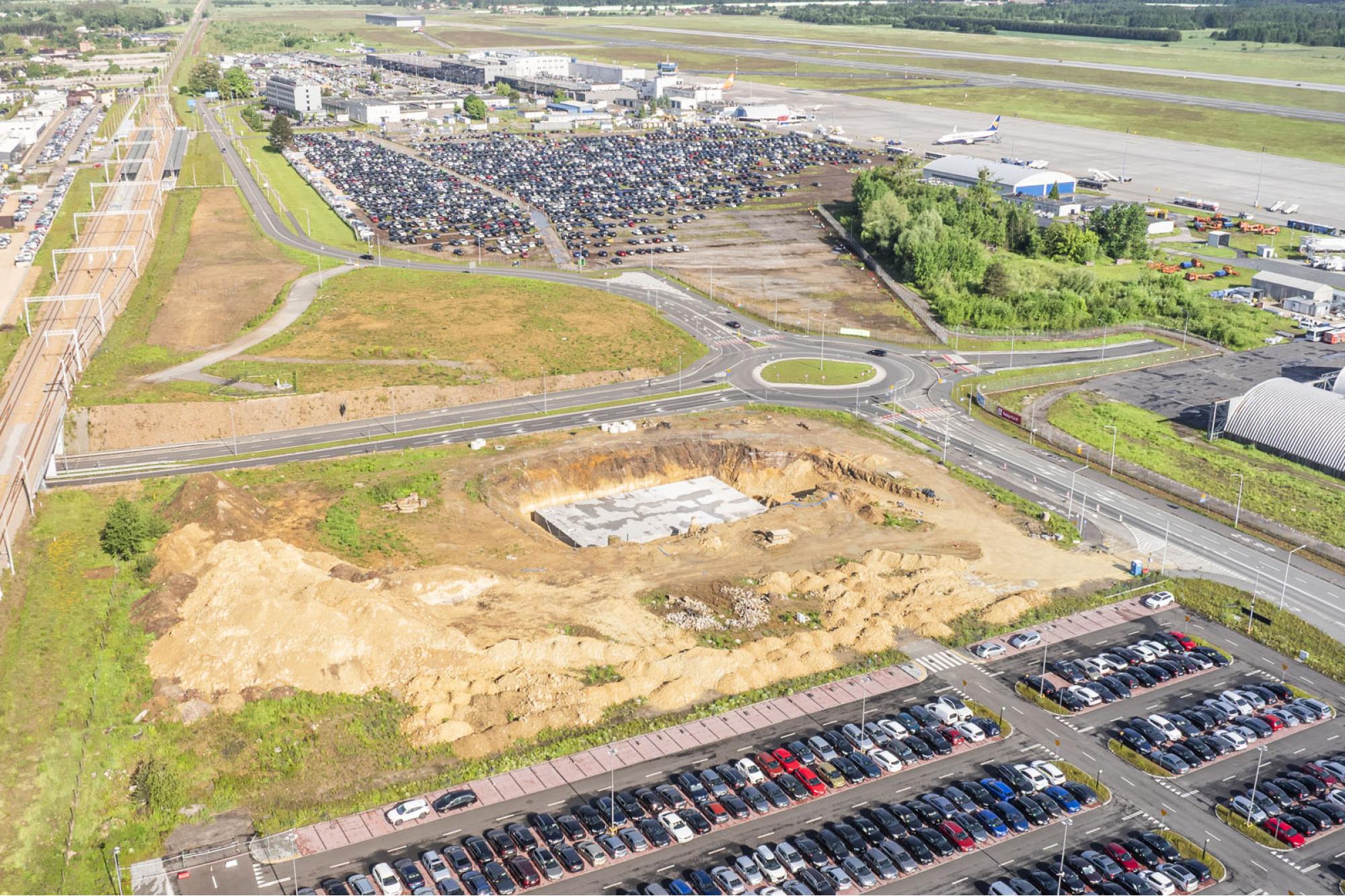 Maj 2025 - Parking P4 (Etap II) / Program inwestycyjny Katowice Airport 2024–2032