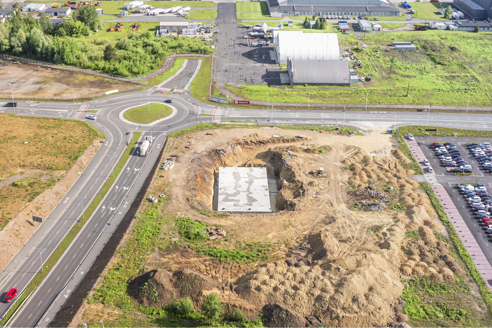 Maj 2025 - Parking P4 (Etap II) / Program inwestycyjny Katowice Airport 2024–2032