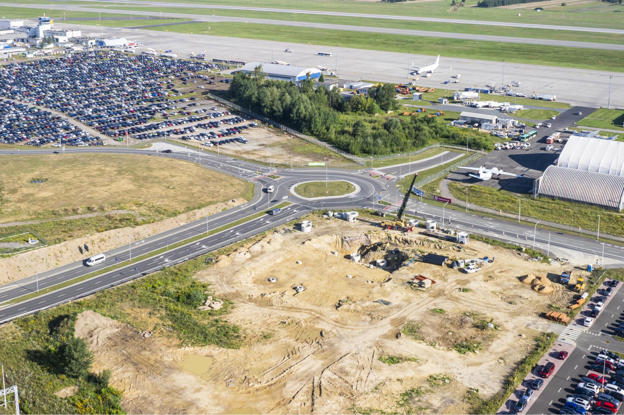 Lipiec 2025 - Parking P4 (Etap II) / Program inwestycyjny Katowice Airport 2024–2032